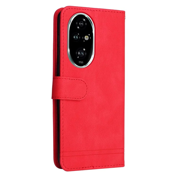 For Honor 200 Pro 5G Case Skin-Touch Leather Phone Cover Wallet Stand View