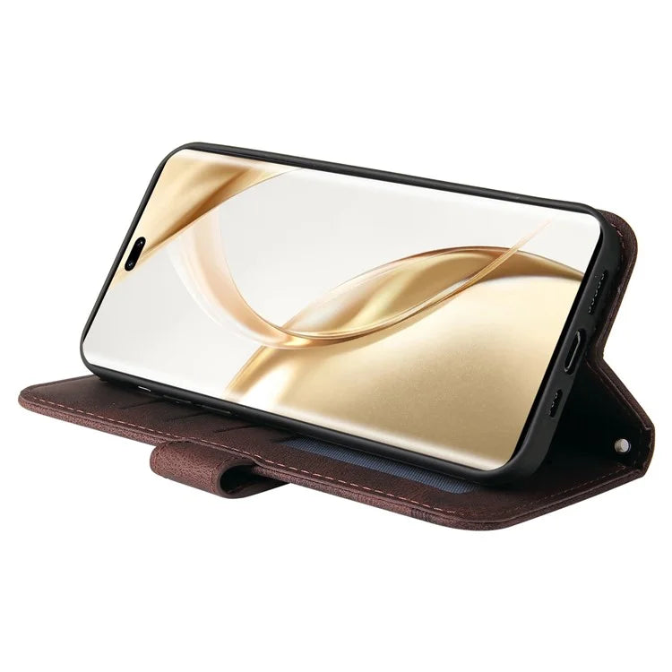 For Honor 200 Pro 5G Case Skin-Touch Leather Phone Cover Wallet Stand View