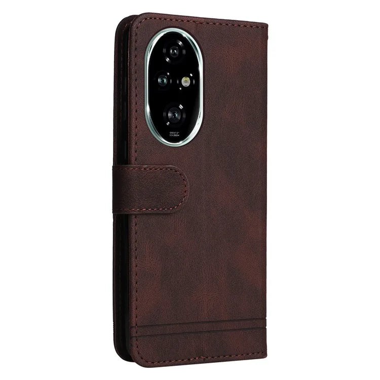 For Honor 200 Pro 5G Case Skin-Touch Leather Phone Cover Wallet Stand View