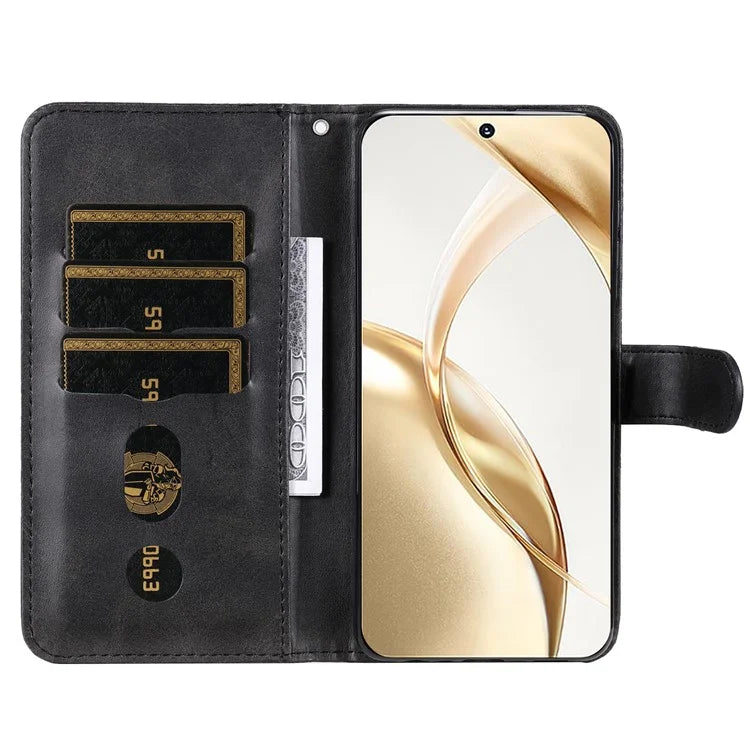 For Honor 200 5G Case Wallet PU Leather Zipper Phone Cover