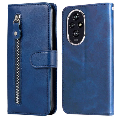 For Honor 200 5G Case Wallet PU Leather Zipper Phone Cover