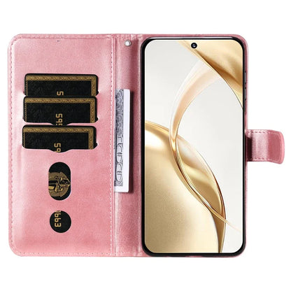 For Honor 200 5G Case Wallet PU Leather Zipper Phone Cover