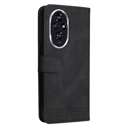 For Honor 200 5G Case Skin-Touch PU Leather Phone Cover Tree Pattern Hardware
