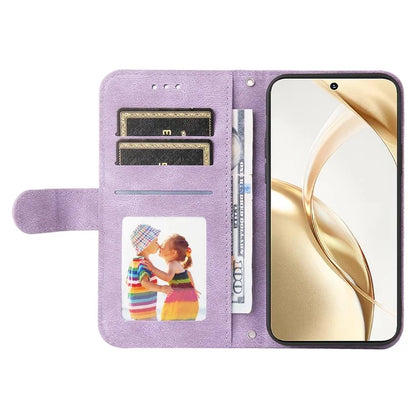 For Honor 200 5G Case Skin-Touch PU Leather Phone Cover Tree Pattern Hardware