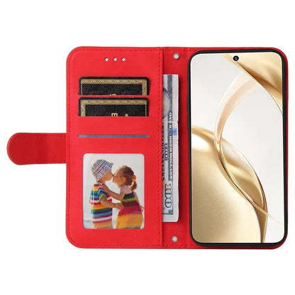 For Honor 200 5G Case Skin-Touch PU Leather Phone Cover Tree Pattern Hardware