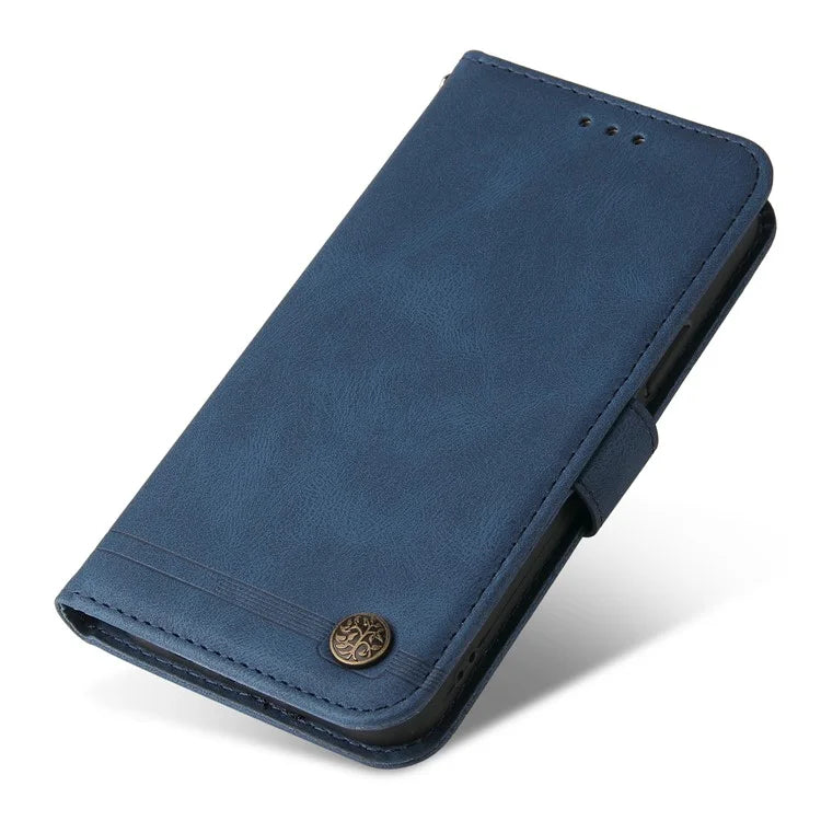 For Honor 200 5G Case Skin-Touch PU Leather Phone Cover Tree Pattern Hardware
