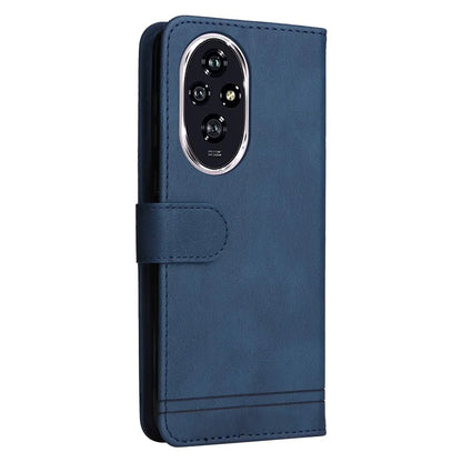 For Honor 200 5G Case Skin-Touch PU Leather Phone Cover Tree Pattern Hardware