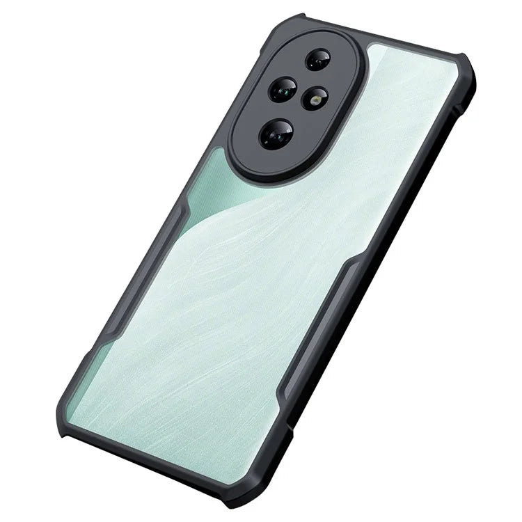 XUNDD For Honor 200 5G Case Acrylic Back TPU Frame Scratch Resistant Phone Cover