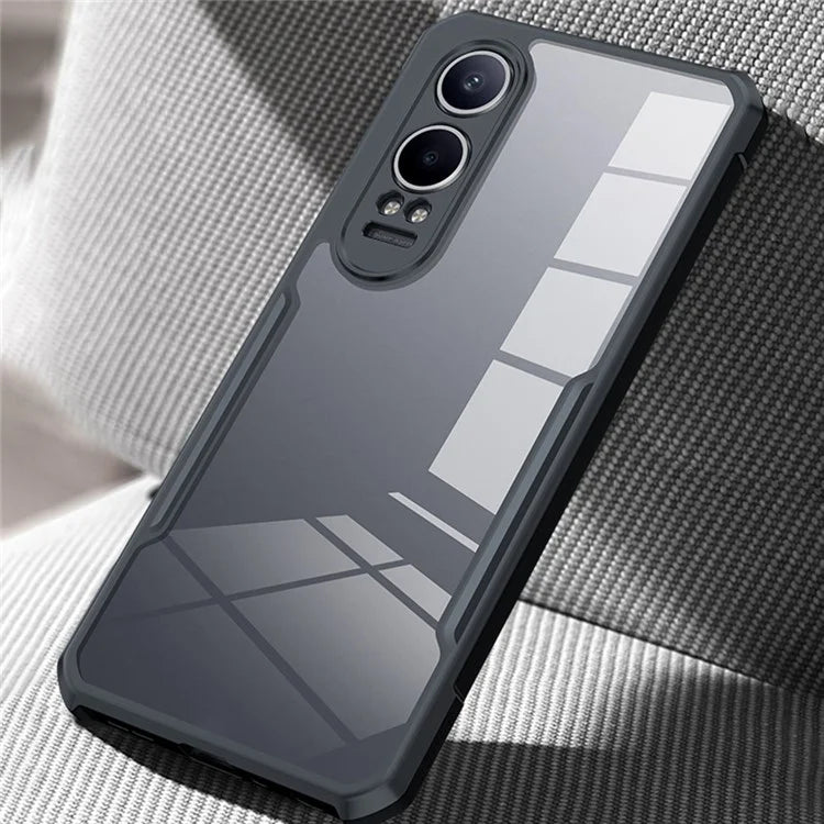 XUNDD For OnePlus Nord CE4 Lite 5G / Oppo K12x 5G (China) Case Acrylic + TPU Anti-Scratch Phone Cover Corner Protection