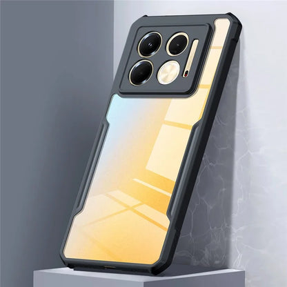 XUNDD For Infinix Note 40 5G Case Soft TPU Frame + Acrylic Clear Back Phone Cover