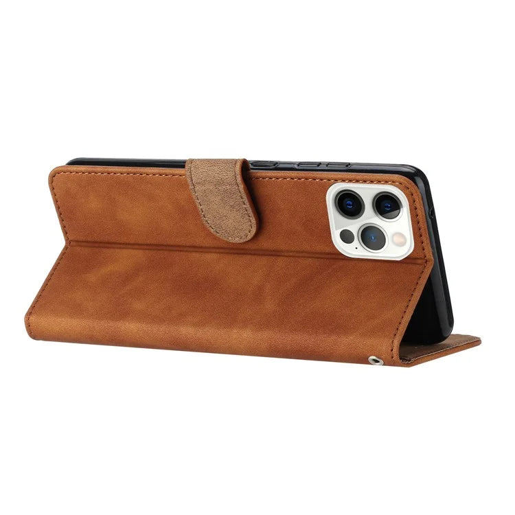 For iPhone 16 Pro Max Case Wrist Strap Card Holder Slots Butterfly Imprinted PU Leather Phone Cover