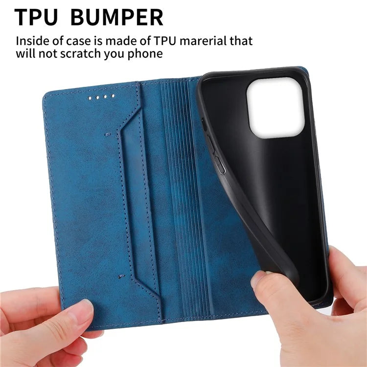 DF-05 For iPhone 16 Pro Max Case RFID Blocking PU Leather Flip Phone Cover