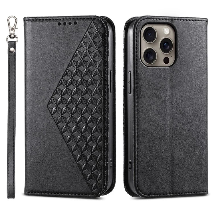 For iPhone 16 Pro Max Wholesale Case PU Leather Wallet Phone Cover