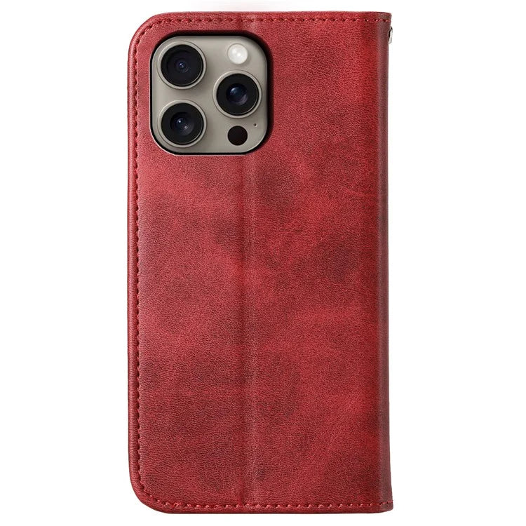 For iPhone 16 Pro Max Wholesale Case PU Leather Wallet Phone Cover