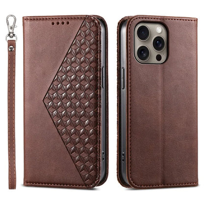 For iPhone 16 Pro Max Wholesale Case PU Leather Wallet Phone Cover