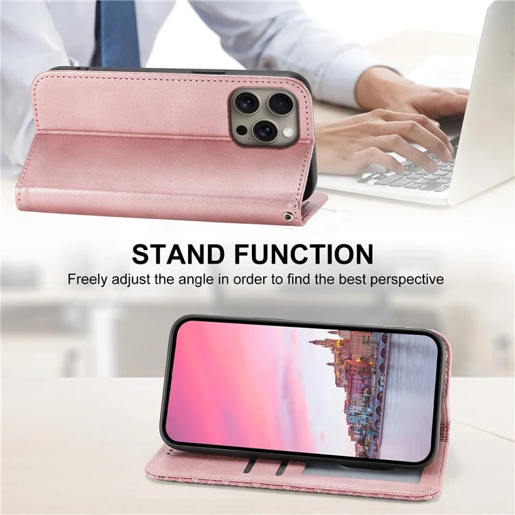 For iPhone 16 Pro Max Wholesale Case PU Leather Wallet Phone Cover
