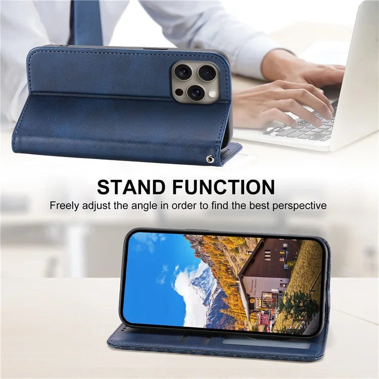 For iPhone 16 Pro Max Wholesale Case PU Leather Wallet Phone Cover