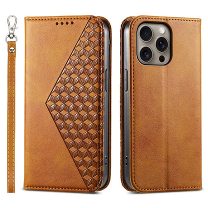 For iPhone 16 Pro Max Wholesale Case PU Leather Wallet Phone Cover
