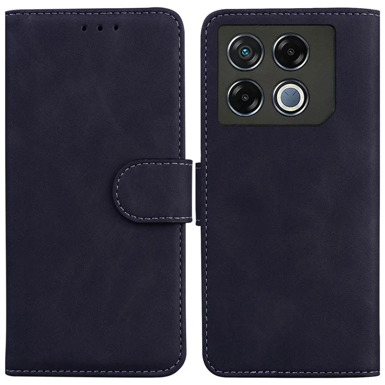 For Infinix GT 20 Pro 5G Case Folio PU Leather Solid Color Phone Cover