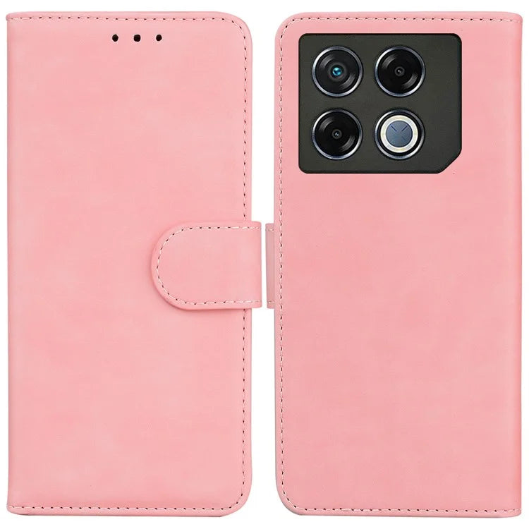 For Infinix GT 20 Pro 5G Case Folio PU Leather Solid Color Phone Cover