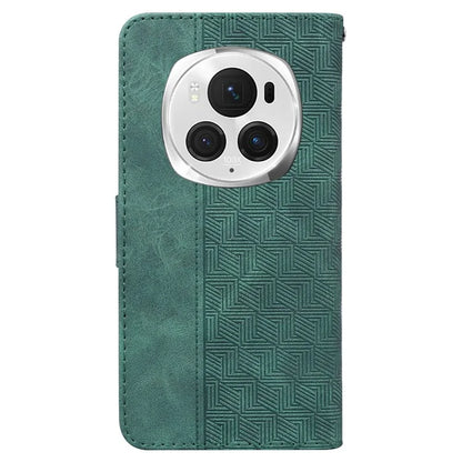 For Honor Magic6 Pro 5G Case Wallet PU Leather Geometry Phone Cover