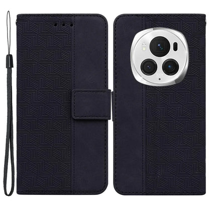 For Honor Magic6 Pro 5G Case Wallet PU Leather Geometry Phone Cover