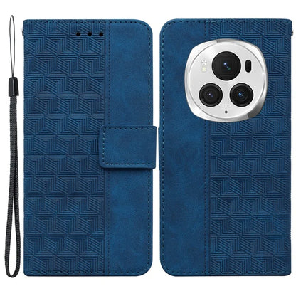 For Honor Magic6 Pro 5G Case Wallet PU Leather Geometry Phone Cover