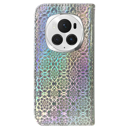 For Honor Magic6 Pro 5G Phone Case Dazzling Flower Protective Leather Cover