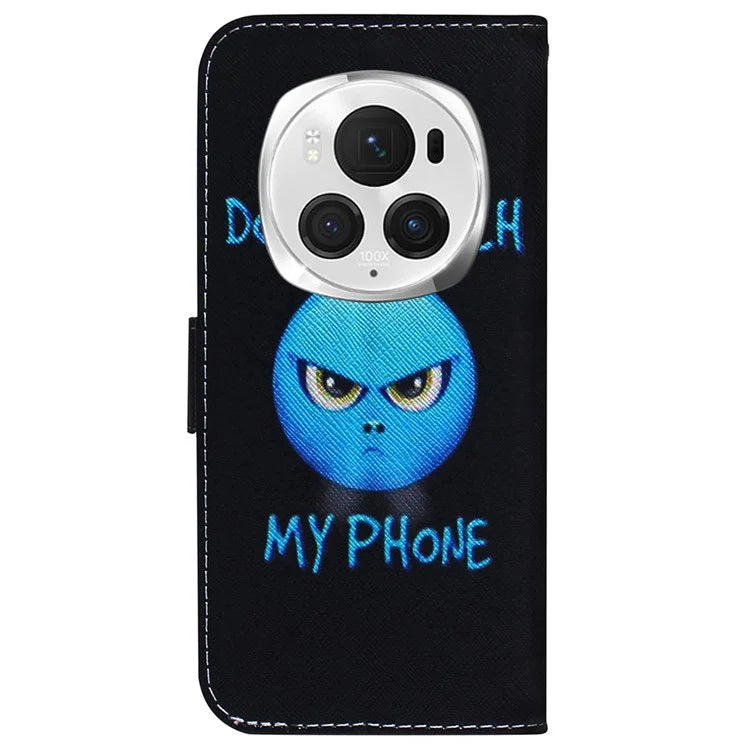 For Honor Magic6 Pro 5G Leather Case Pattern Print Wallet Phone Cover