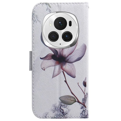 For Honor Magic6 Pro 5G Leather Case Pattern Print Wallet Phone Cover