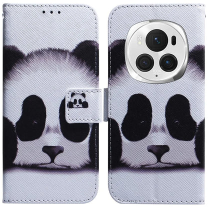For Honor Magic6 Pro 5G Leather Case Pattern Print Wallet Phone Cover