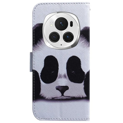 For Honor Magic6 Pro 5G Leather Case Pattern Print Wallet Phone Cover