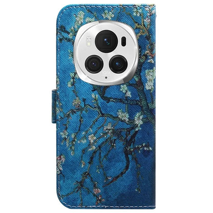 For Honor Magic6 Pro 5G Leather Case Pattern Print Wallet Phone Cover