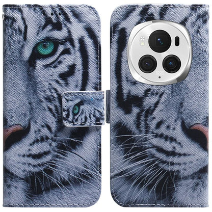 For Honor Magic6 Pro 5G Leather Case Pattern Print Wallet Phone Cover