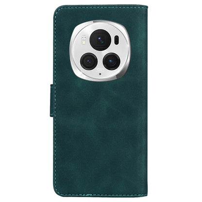 For Honor Magic6 Pro 5G Leather Wallet Case Solid Color Phone Cover