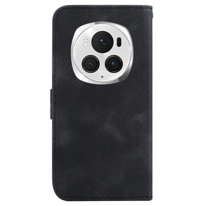 For Honor Magic6 Pro 5G Leather Case 7-Shaped Pattern Phone Cover