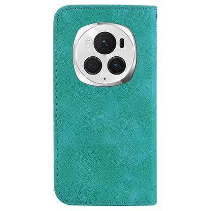For Honor Magic6 Pro 5G Leather Case 7-Shaped Pattern Phone Cover