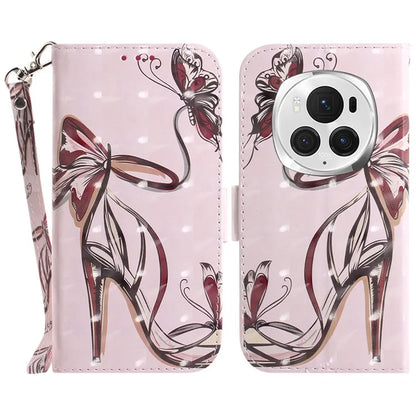 For Honor Magic6 Pro 5G Case Wallet Leather Phone Cover Pattern Printing