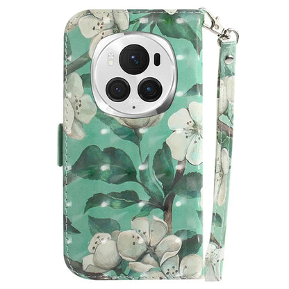 For Honor Magic6 Pro 5G Case Wallet Leather Phone Cover Pattern Printing