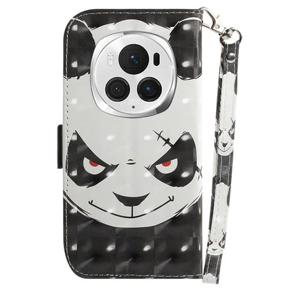 For Honor Magic6 Pro 5G Case Wallet Leather Phone Cover Pattern Printing