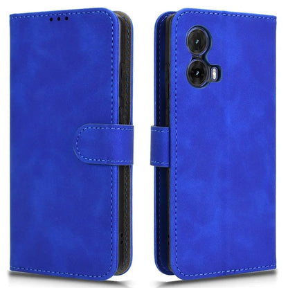 For Motorola Moto G85 5G / S50 Neo 5G Case Skin-Feel Leather Wallet Flip Anti-Drop Phone Cover