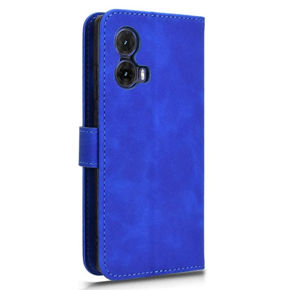 For Motorola Moto G85 5G / S50 Neo 5G Case Skin-Feel Leather Wallet Flip Anti-Drop Phone Cover