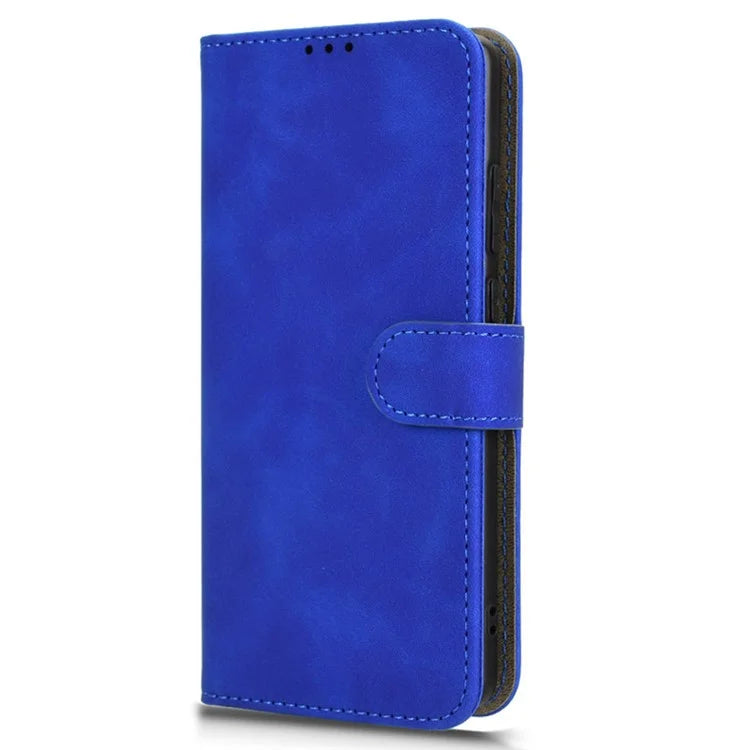 For Motorola Moto G85 5G / S50 Neo 5G Case Skin-Feel Leather Wallet Flip Anti-Drop Phone Cover