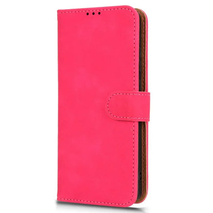 For Motorola Moto G85 5G / S50 Neo 5G Case Skin-Feel Leather Wallet Flip Anti-Drop Phone Cover