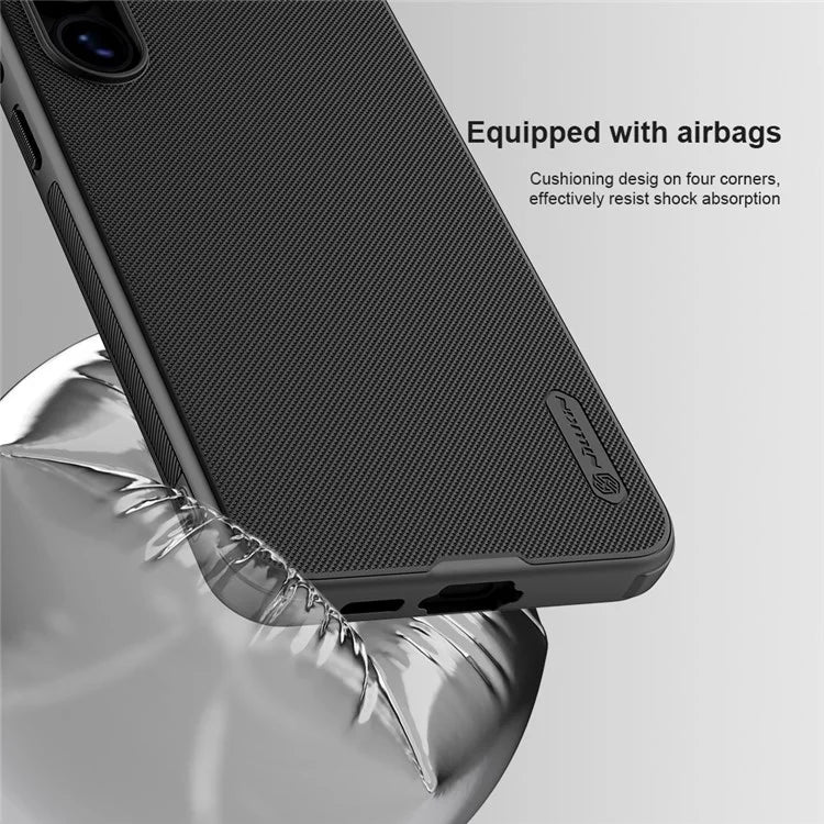NILLKIN Super Frosted Shield Pro for Samsung Galaxy S24 FE Case PC+TPU Drop-Proof Shell