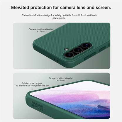 NILLKIN Super Frosted Shield Pro for Samsung Galaxy S24 FE Case PC+TPU Drop-Proof Shell