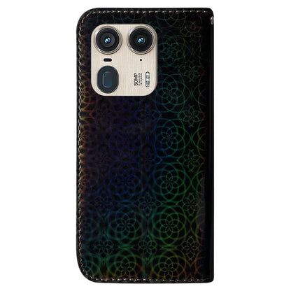 For Motorola Edge 50 Ultra 5G / Moto X50 Ultra 5G Dazzling Flower Wholesale Phone Case PU Leather Phone Cover
