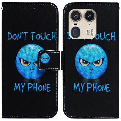 PU Leather Phone Case for Motorola Moto X50 Ultra 5G / Edge 50 Ultra Wallet Phone Stand Cover with Pattern Printing