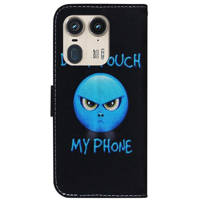 PU Leather Phone Case for Motorola Moto X50 Ultra 5G / Edge 50 Ultra Wallet Phone Stand Cover with Pattern Printing