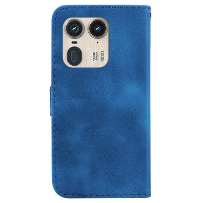For Motorola Edge 50 Ultra 5G / Moto X50 Ultra 5G Case PU Leather Imprint Wallet Phone Cover